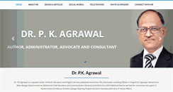 Desktop Screenshot of pkagrawal.co.in