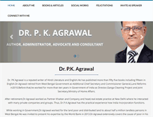 Tablet Screenshot of pkagrawal.co.in